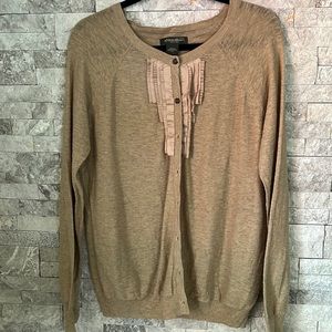 Eddie Bauer lightweight cardigan, embellished card again, summer, L.L. Bean